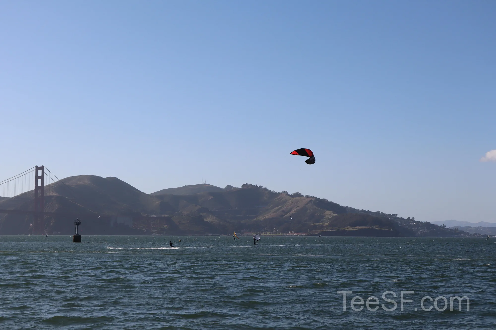 golden Gate Bridge From Beach during a Stripe Sessions 2026 visit in San Francisco.